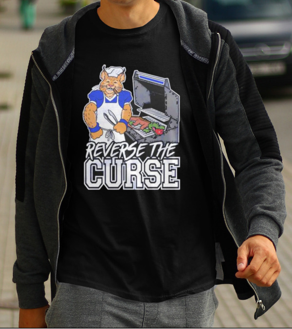 Reverse The Curse Cat Grilling Gator T-Shirt