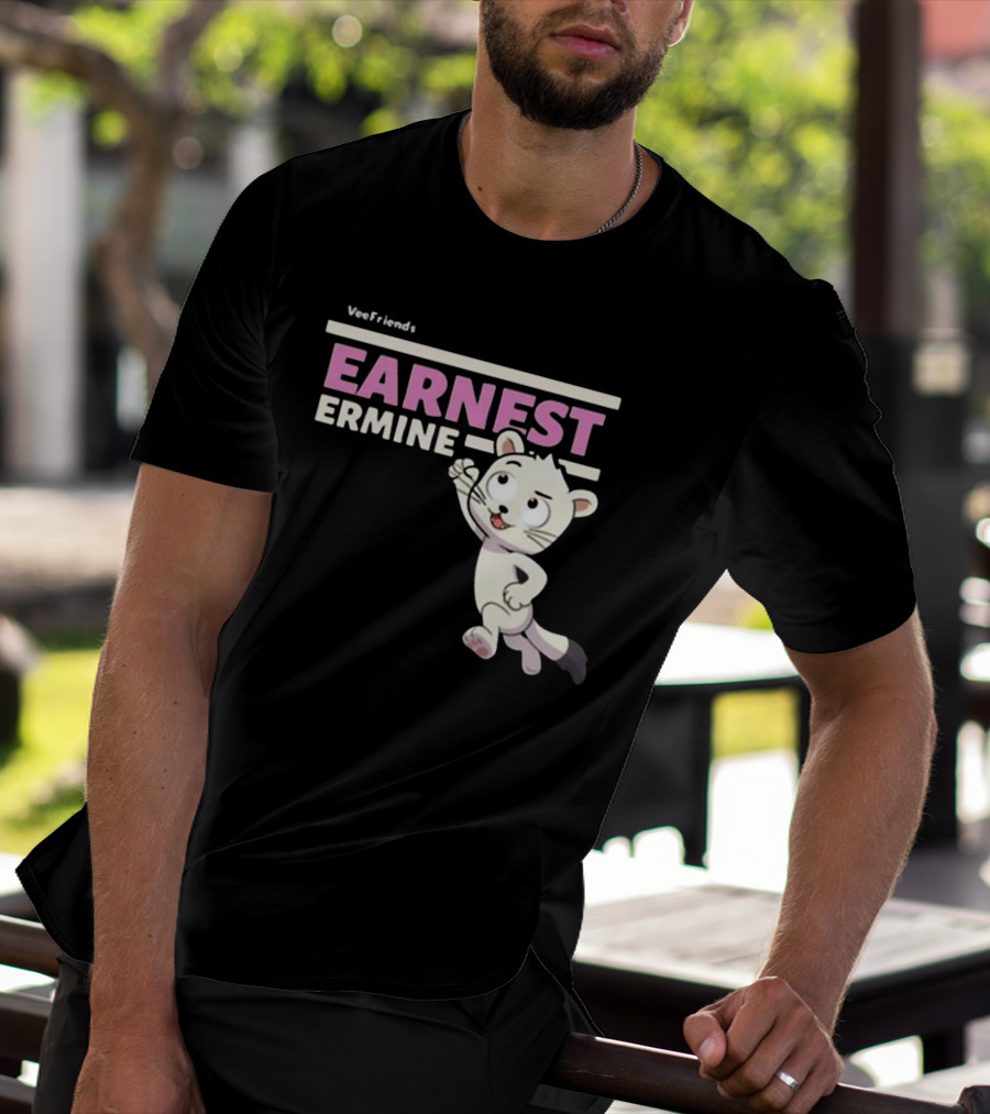 VeeFriends Earnest Ermine Character Comfort T-Shirt