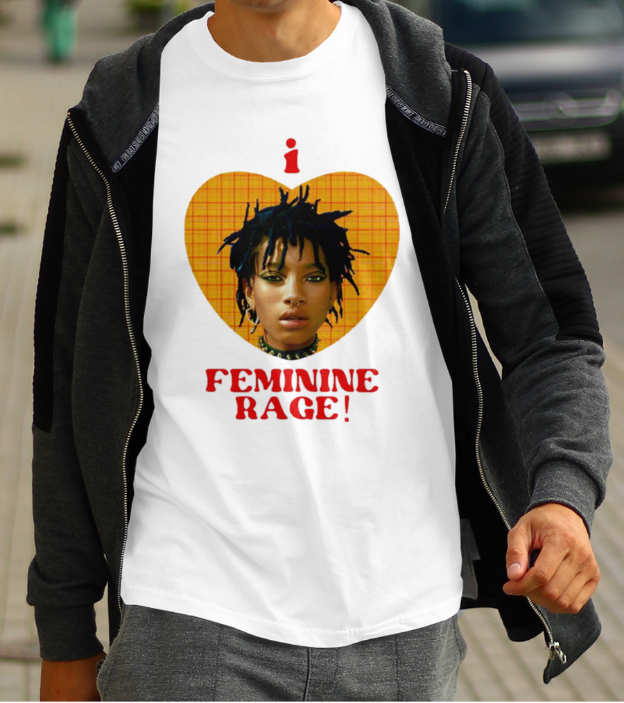 I Love Feminine Rage T-Shirt