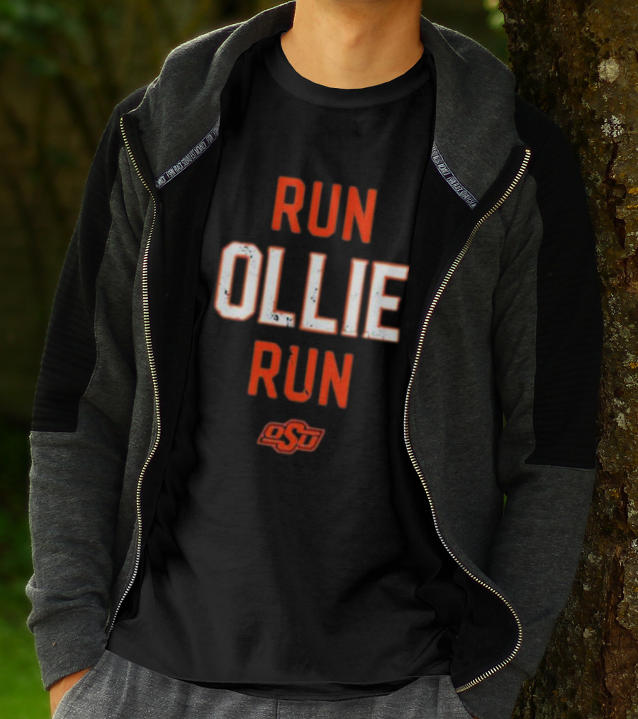 Oklahoma State University OSU Run Ollie Run T-Shirt