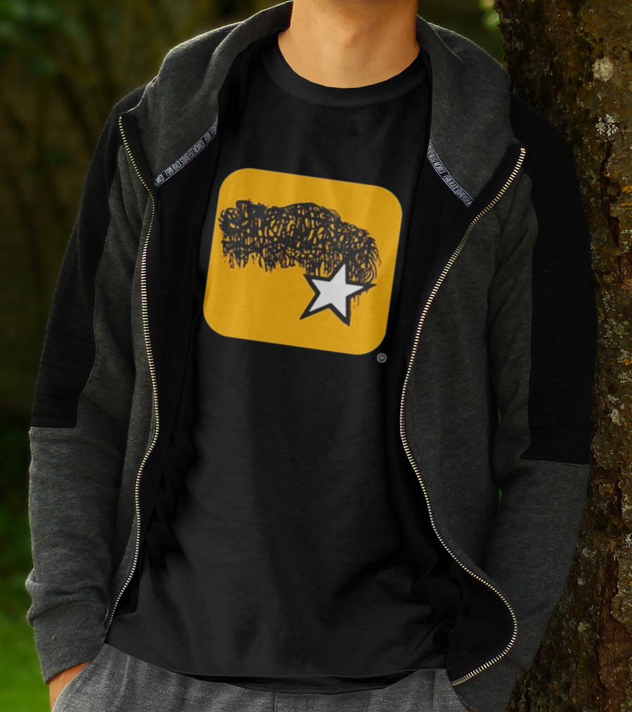 Boggstar Scribble Hair Star T-Shirt
