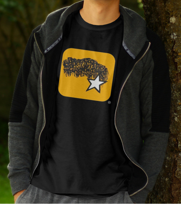 Boggstar Scribble Hair Star T-Shirt