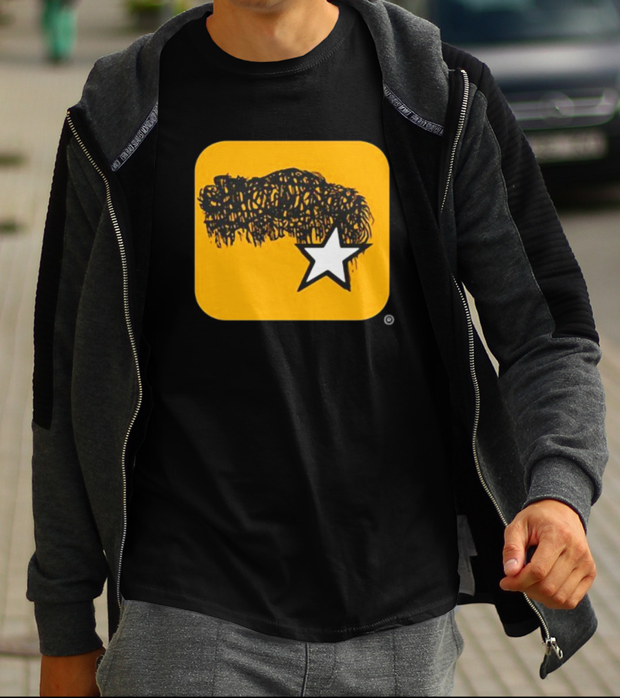 Boggstar Scribble Hair Star T-Shirt