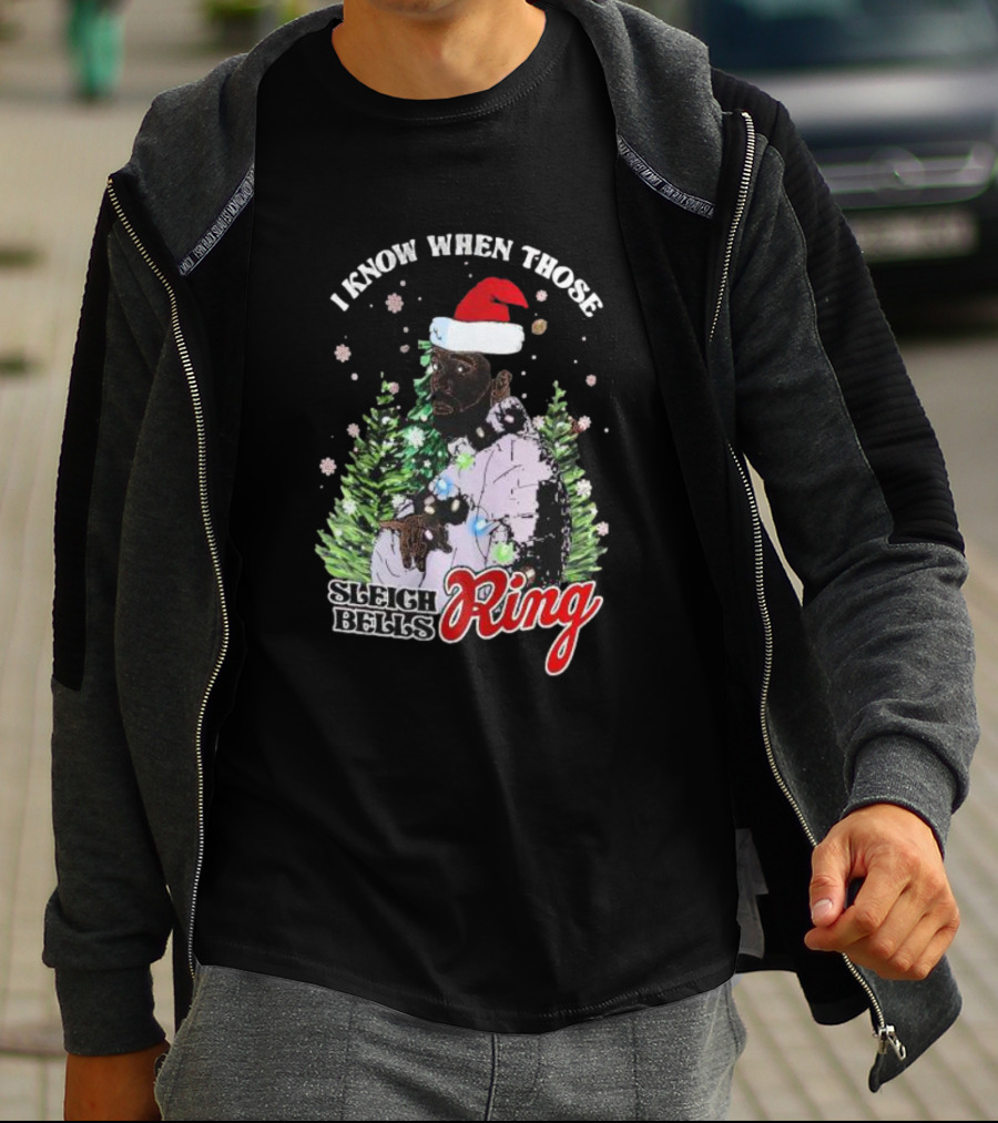 I Know When Those Sleigh Bells Ring Happy Holiday Merry Christmas Drake T-Shirt