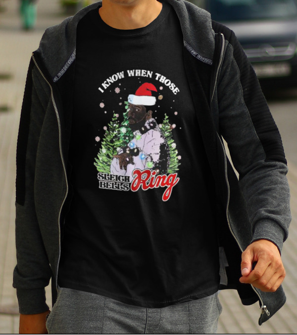 I Know When Those Sleigh Bells Ring Happy Holiday Merry Christmas Drake T-Shirt