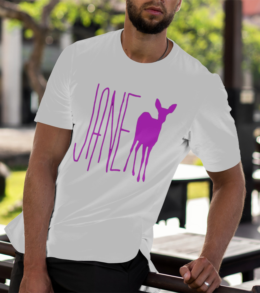Forbidden Planet Jane Doe Pink Deer T-Shirt