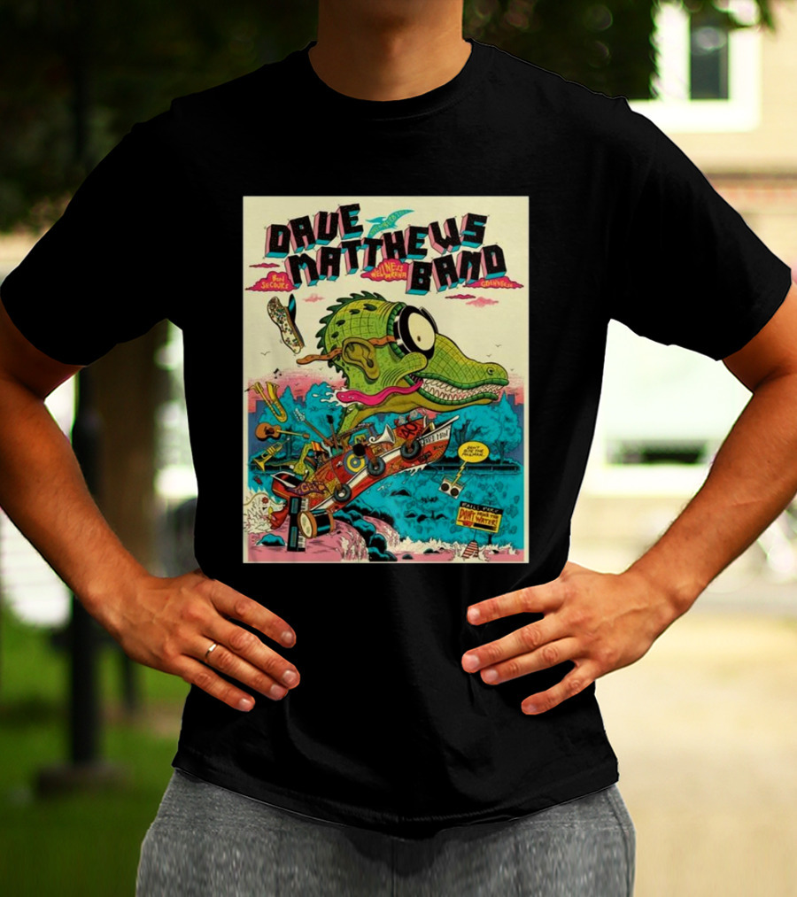 Dave Matthews Band Nov 8 Neenah Wisconsin Tour T-Shirt