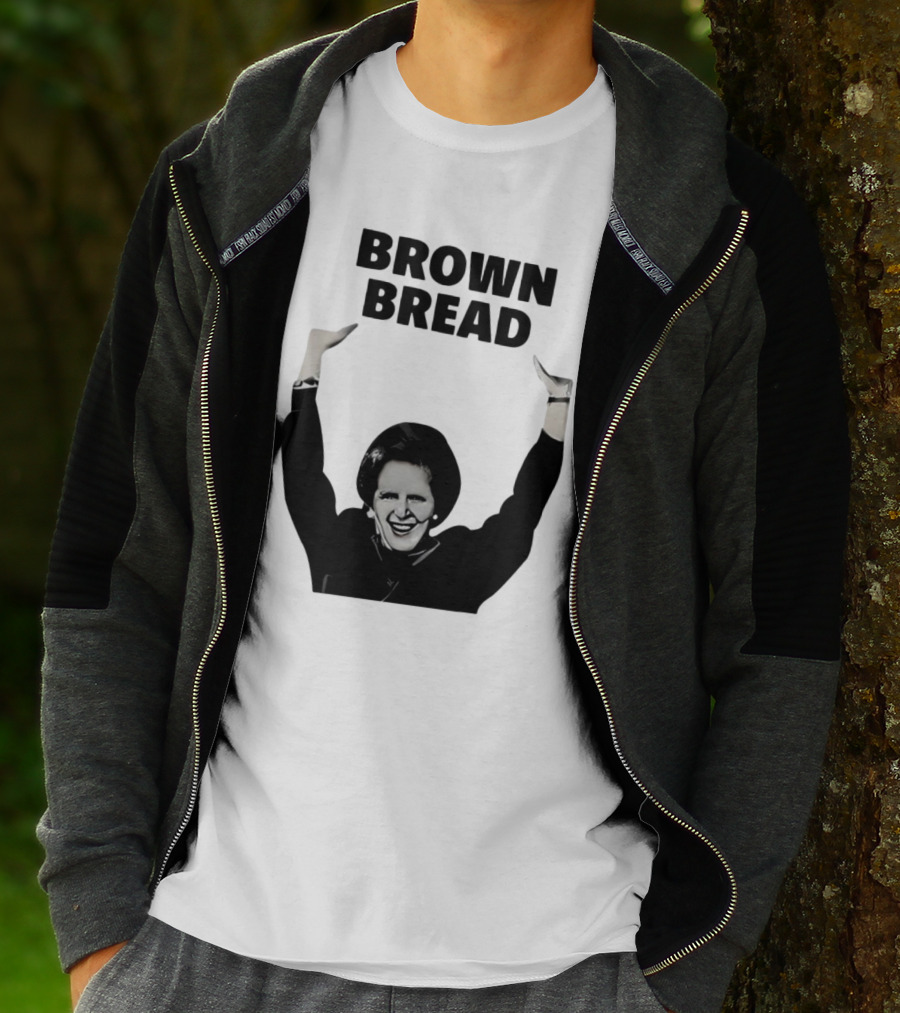 Brown Bread Margaret Thatcher Iconic Gesture T-Shirt