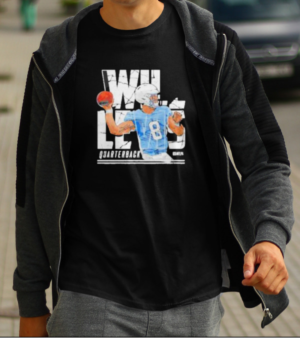 Will Levis Quarterback Number 8 Tennessee Titans T-Shirt