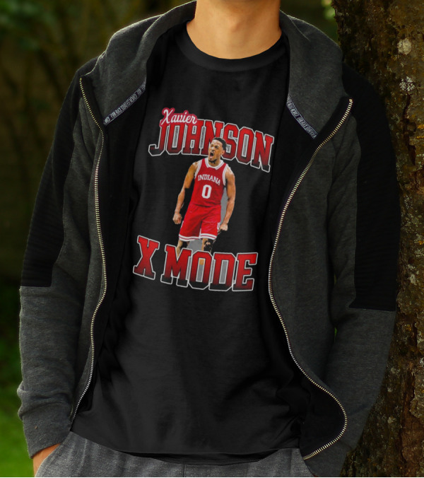 Xavier Johnson X-Mode Indiana Basketball Player T-Shirt