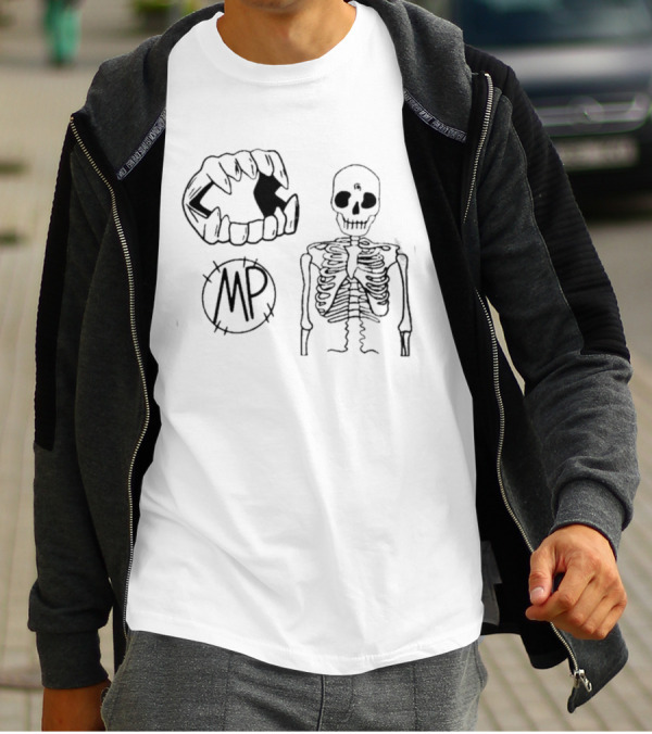 MP Skeleton And Fangs Magnolia Park Merchandise T-Shirt