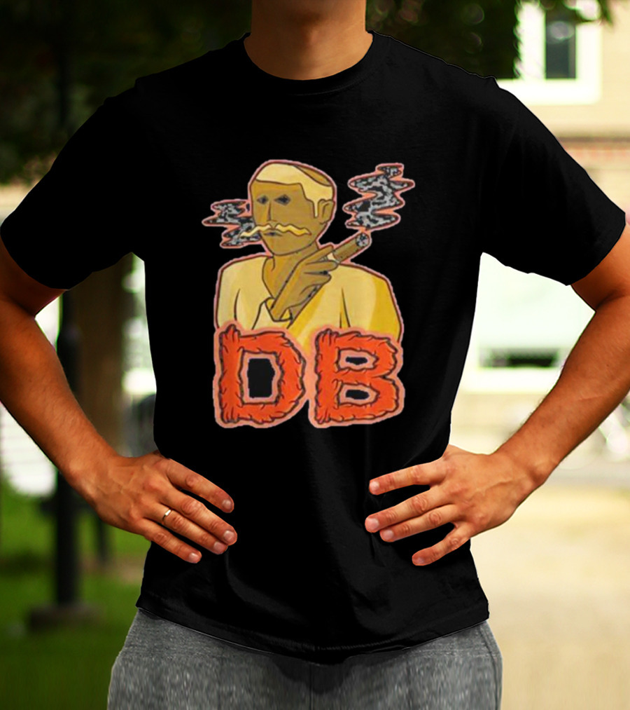 DB Character With Cigarette And Smoke T-Shirt