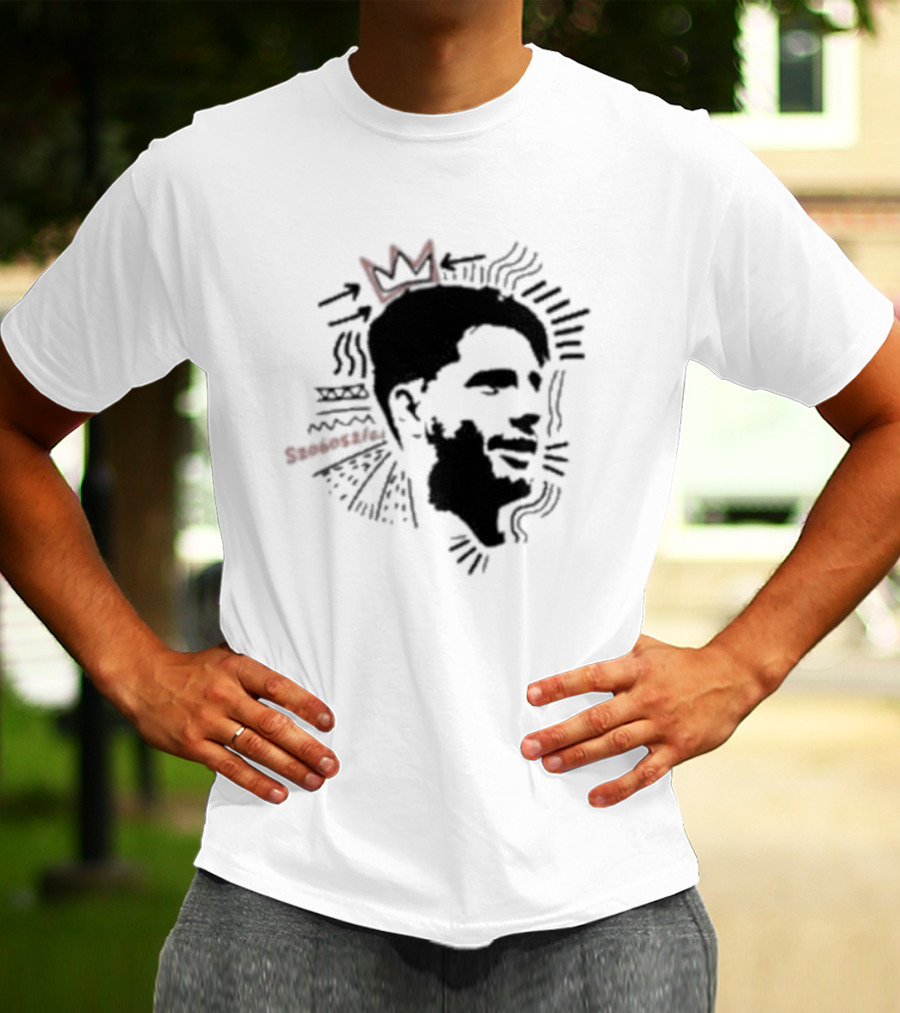 Dominik Szoboszlai Crown Graphic With Red Accents T-Shirt