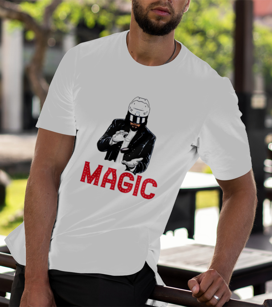 New York Rangers Broadway Magic Hockey Illusion T-Shirt