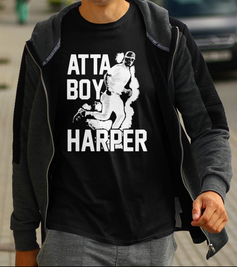 Atta Boy Harper Baseball Player Running T-Shirt