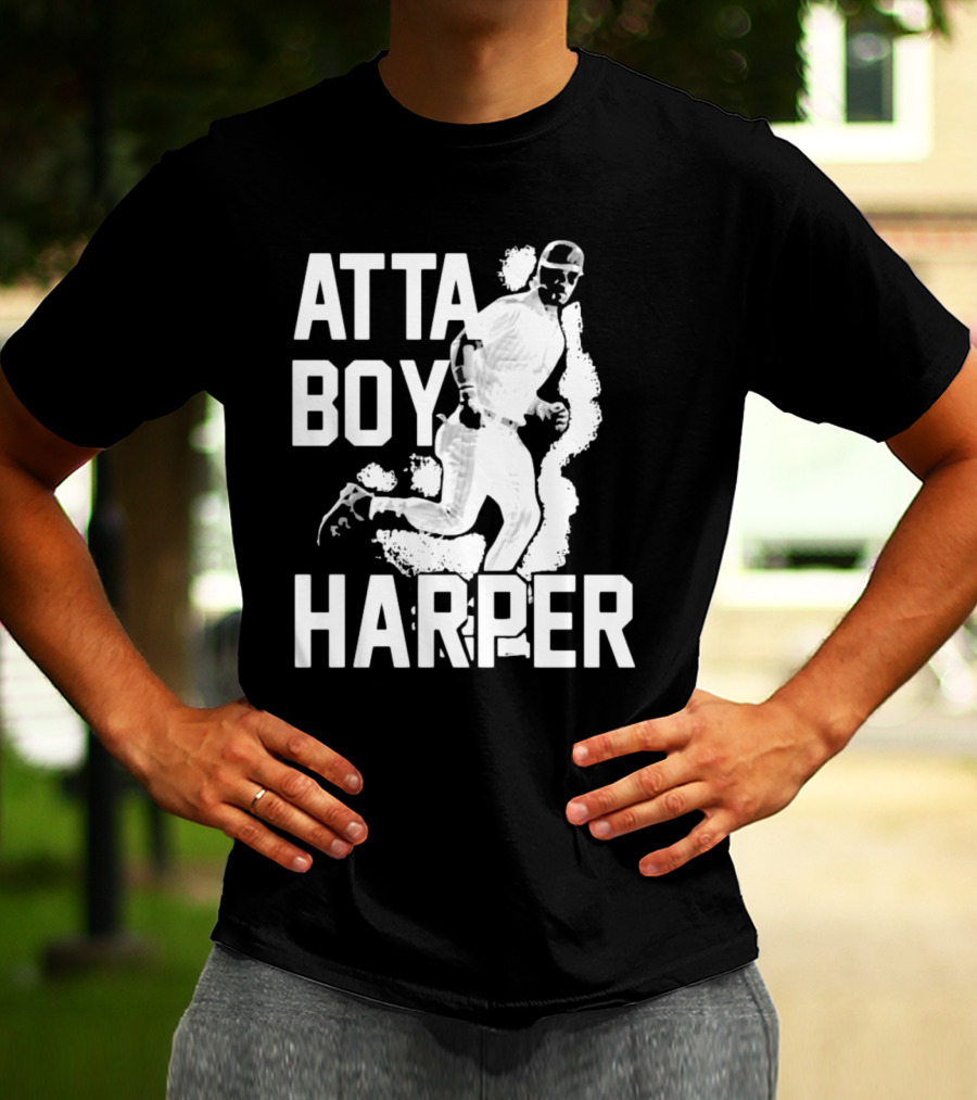 Atta Boy Harper Baseball Player Running T-Shirt