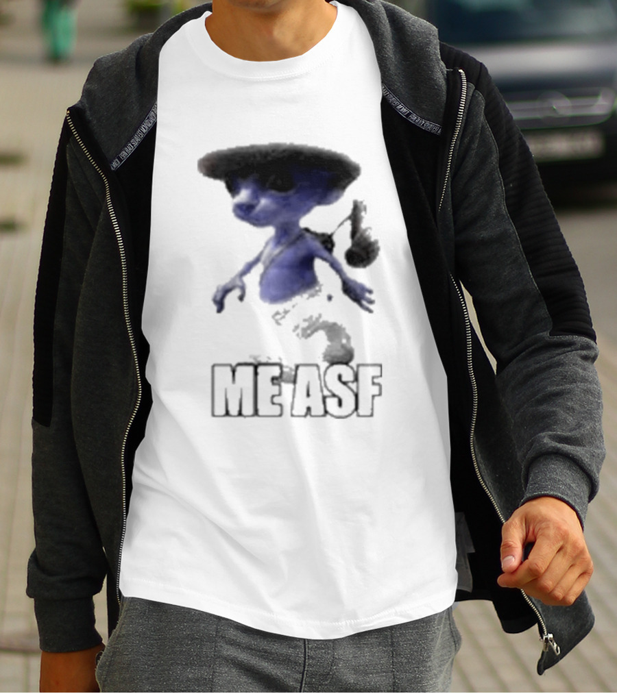 Cat Smurf Me Asf T-Shirt
