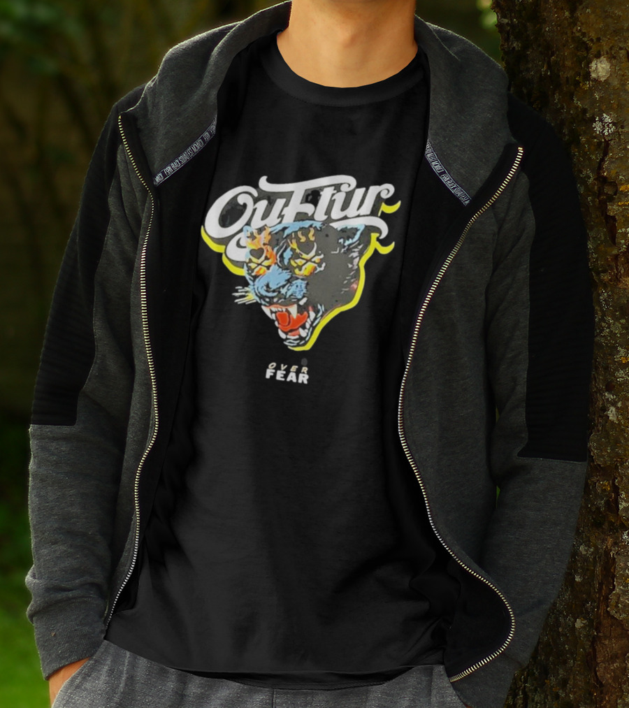 Ouftur Panther Over Fear T-Shirt