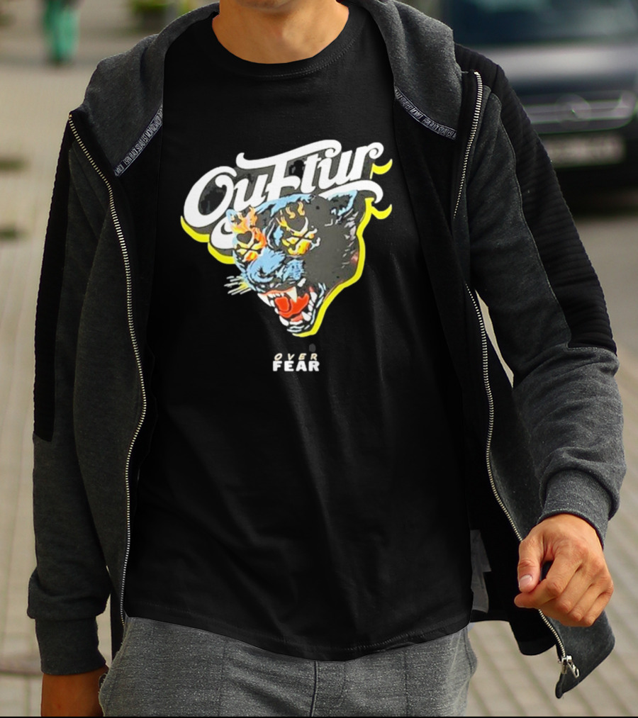 Ouftur Panther Over Fear T-Shirt