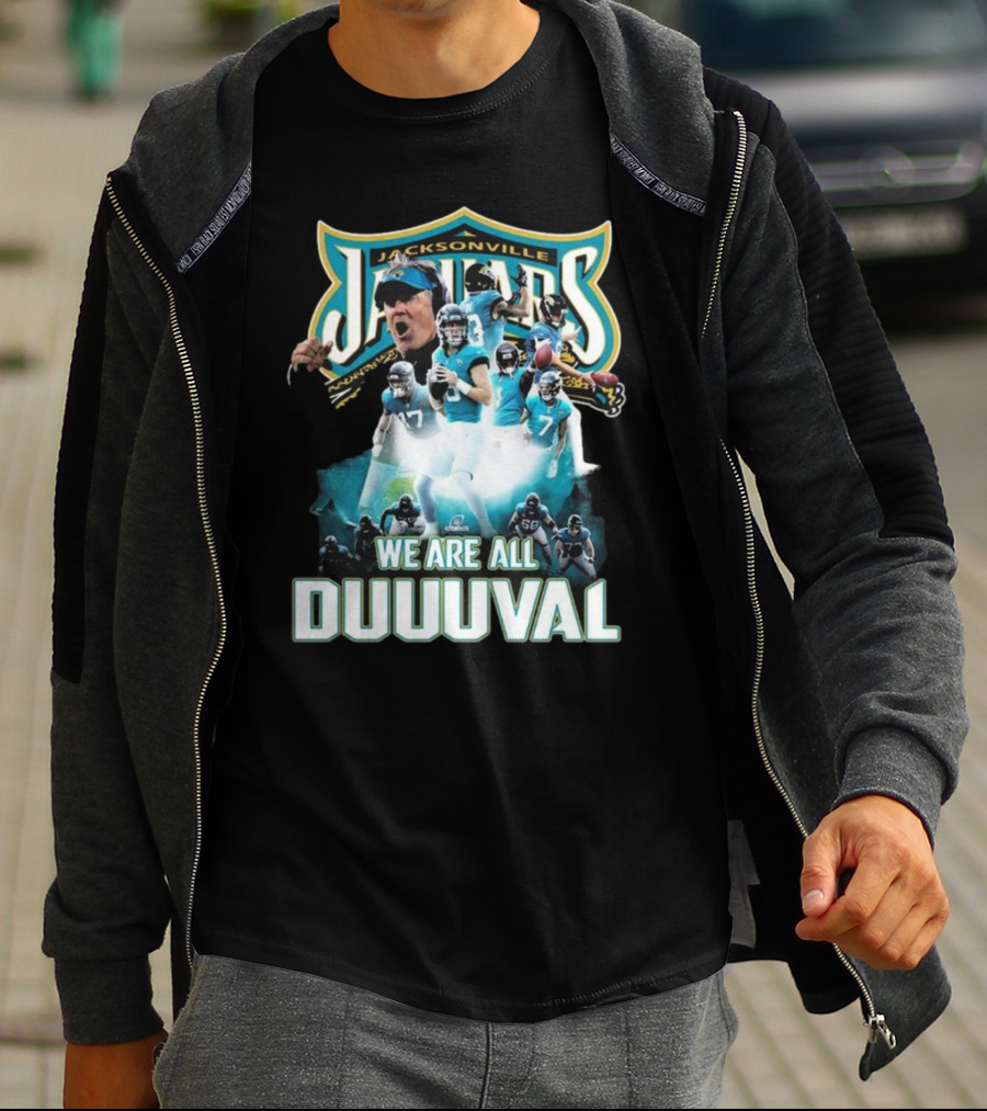 Jacksonville Jaguars Players We Are All Duuuval Victory T-Shirt
