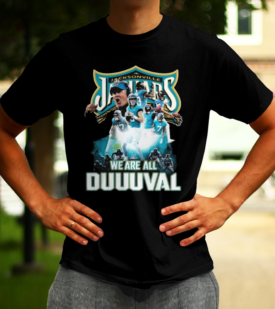 Jacksonville Jaguars Players We Are All Duuuval Victory T-Shirt