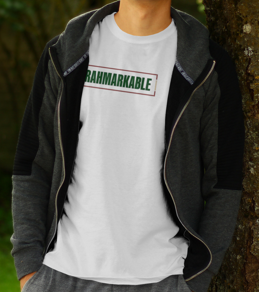 Rahmarkable Block Text T-Shirt
