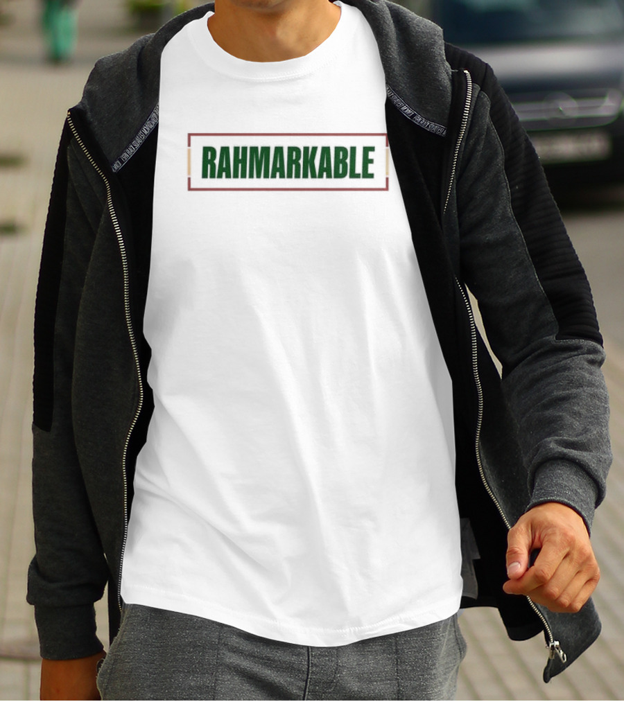 Rahmarkable Block Text T-Shirt