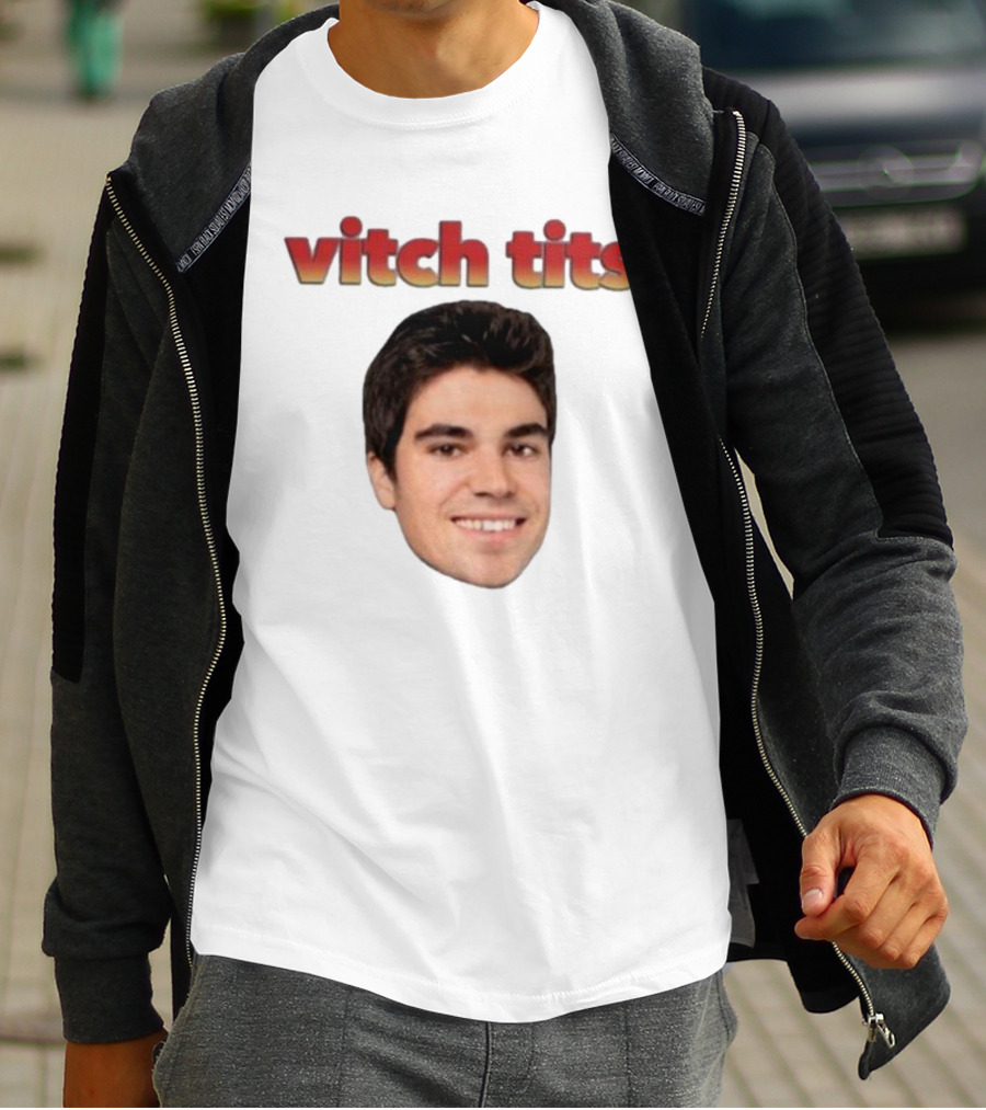 Vitch Tits Rocket Powered Mohawk F1 T-Shirt