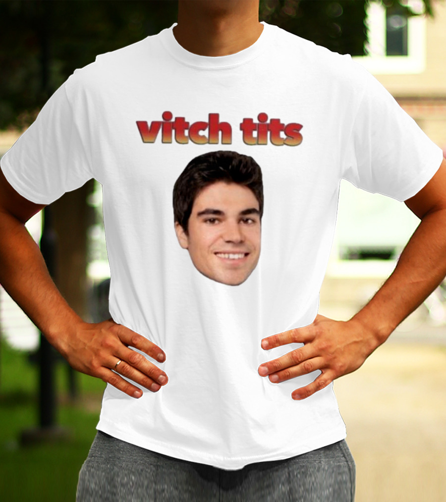 Vitch Tits Rocket Powered Mohawk F1 T-Shirt