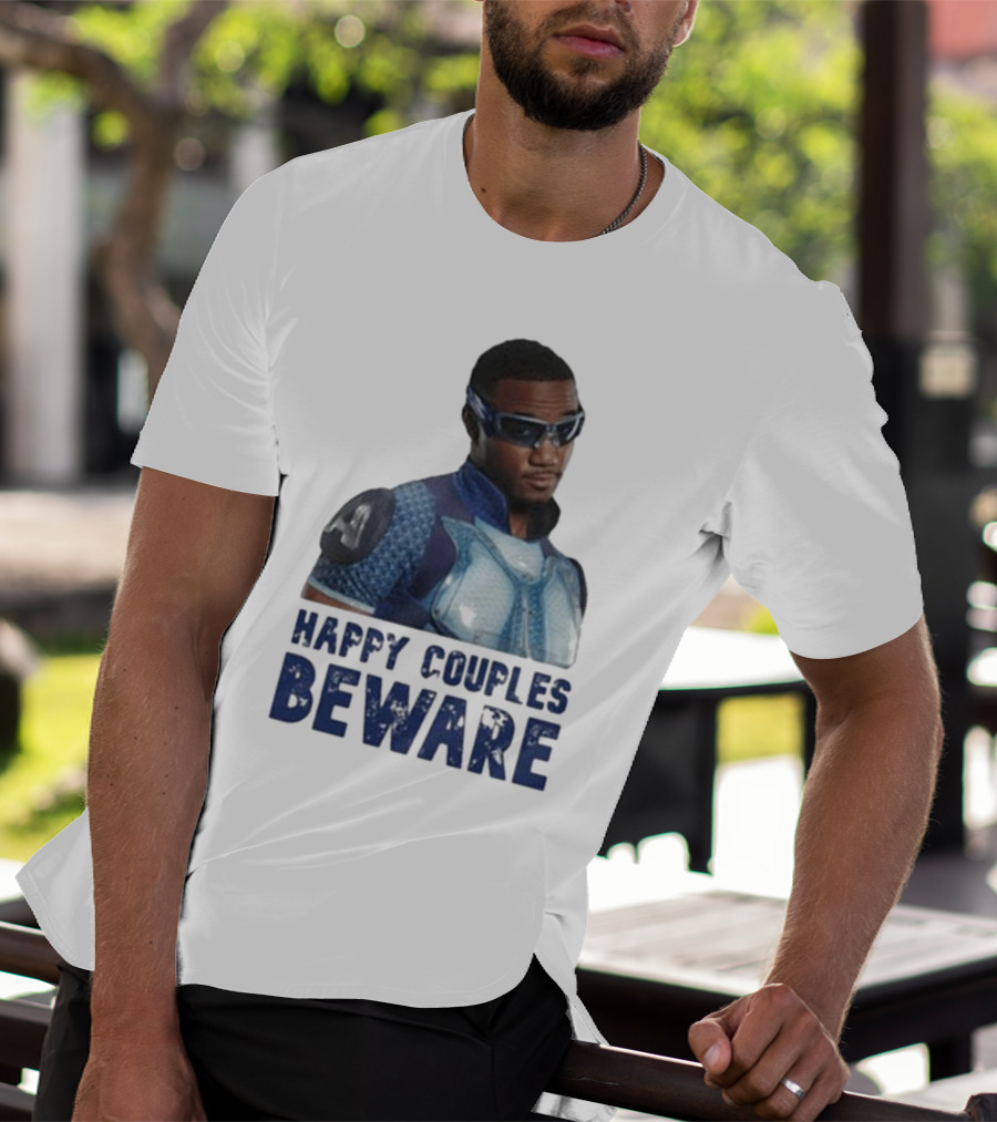 Happy Couples Beware Captain Secret Identity T-Shirt