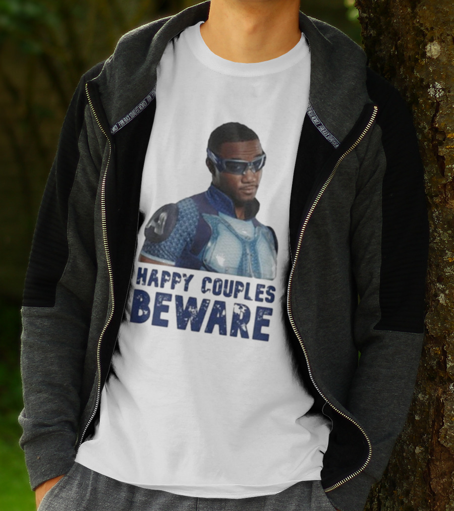 Happy Couples Beware Captain Secret Identity T-Shirt