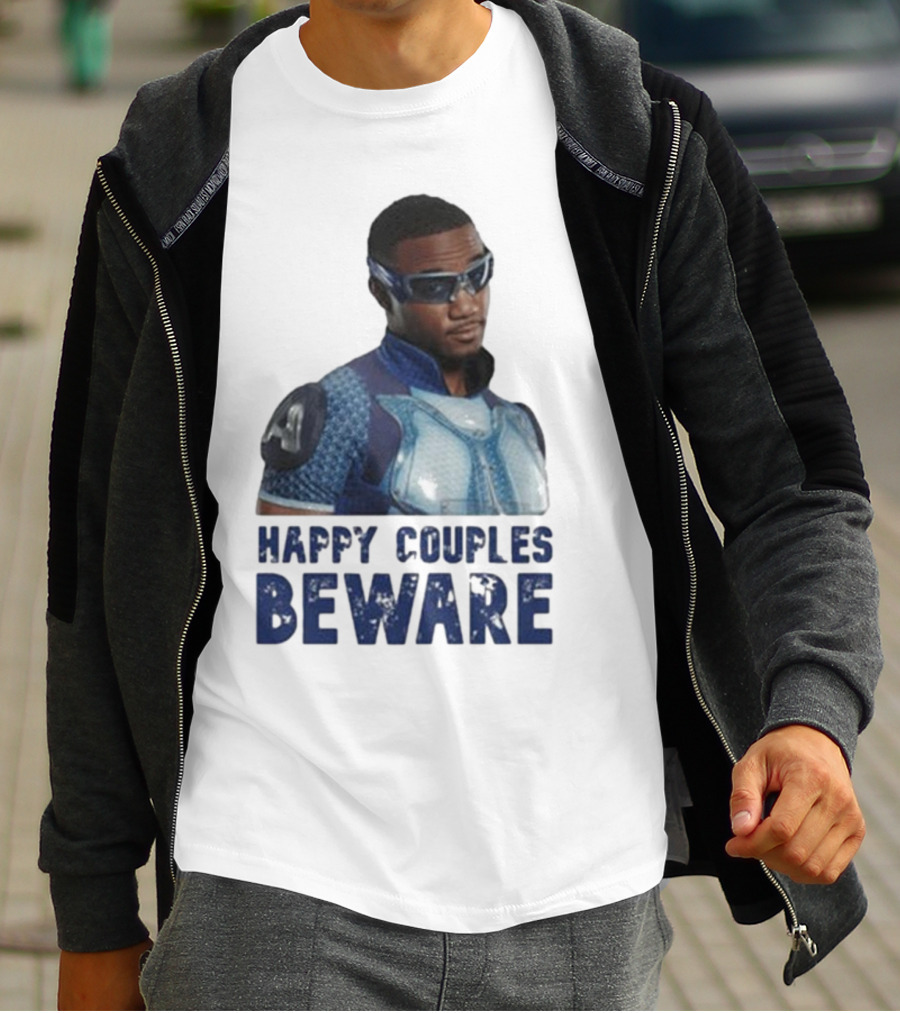 Happy Couples Beware Captain Secret Identity T-Shirt