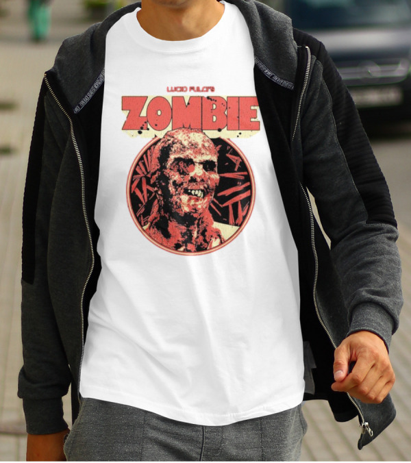 Lucio Fulci's Zombie Retro Horror Movie T-Shirt