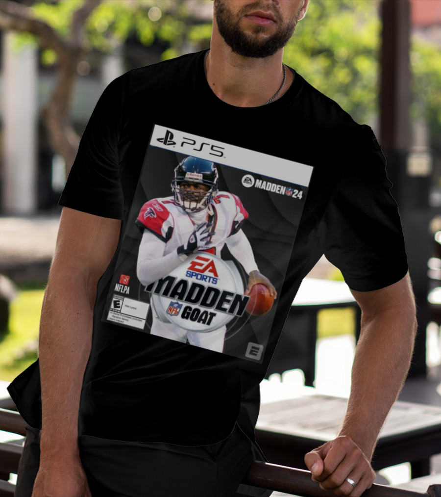 PS5 EA Sports Madden 24 NFLPA Michael Vick Madden GOAT NFL T-Shirt