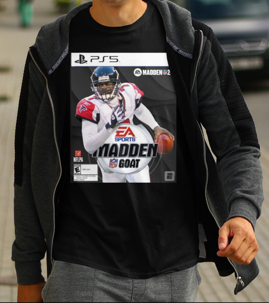 PS5 EA Sports Madden 24 NFLPA Michael Vick Madden GOAT NFL T-Shirt