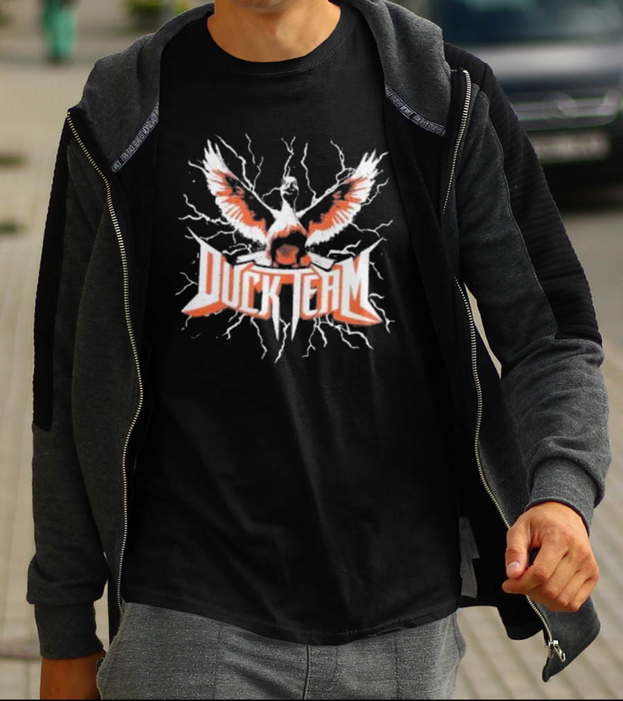 Naddpod Duck Team Metal Winged T-Shirt