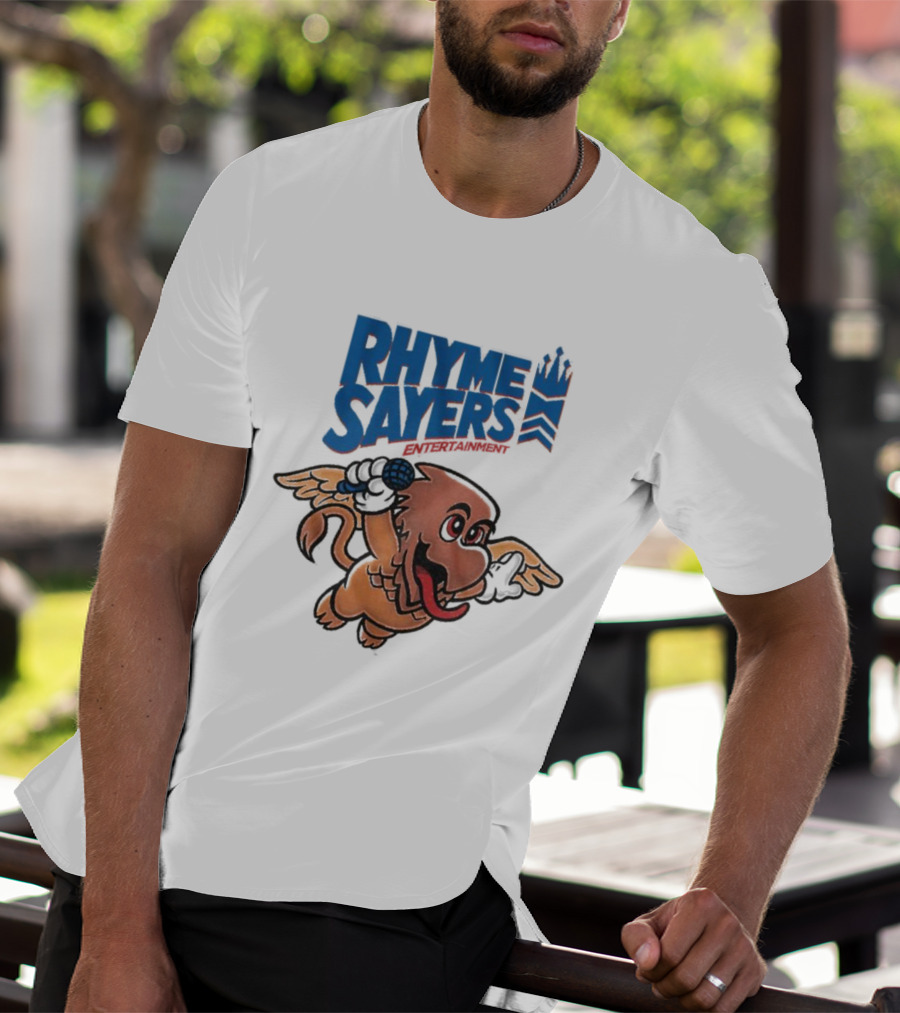 Rhymesayers Entertainment Monkey With Wings And Microphone T-Shirt