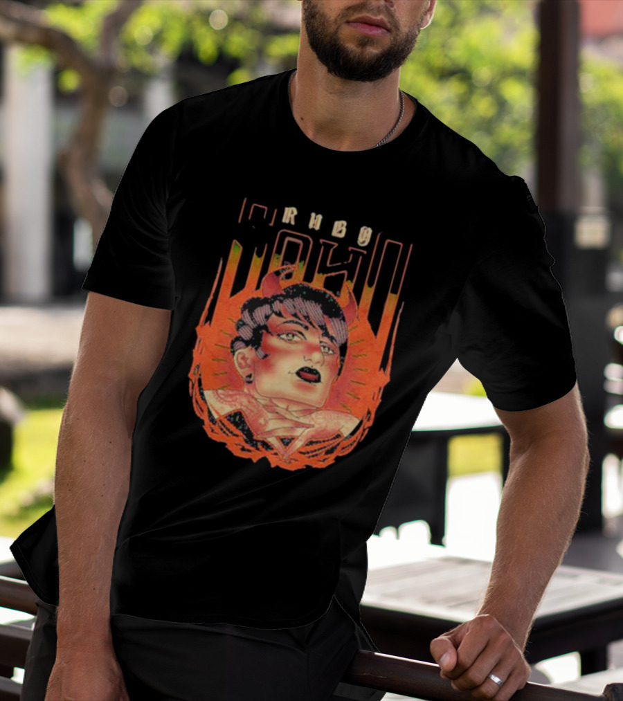 Ruby Soho Skin Deep Retro Demon Tattoo T-Shirt