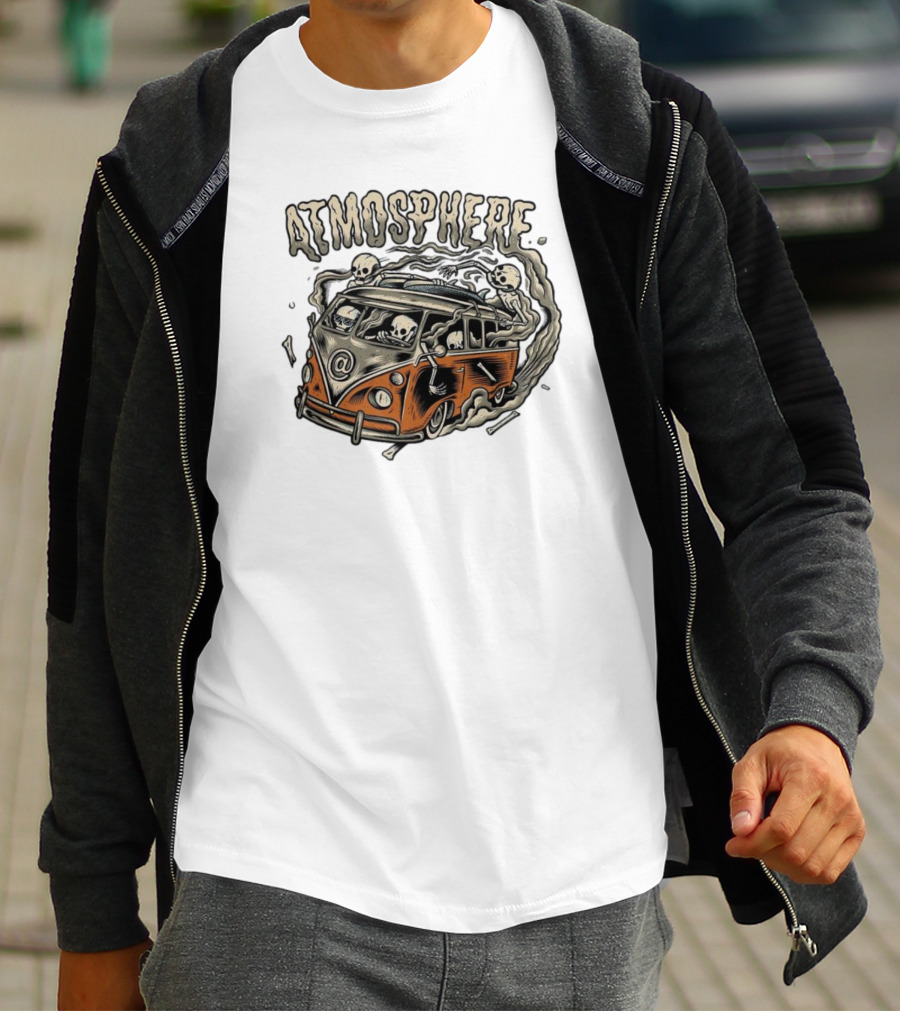 Atmosphere Skeleton Van Adventure T-Shirt