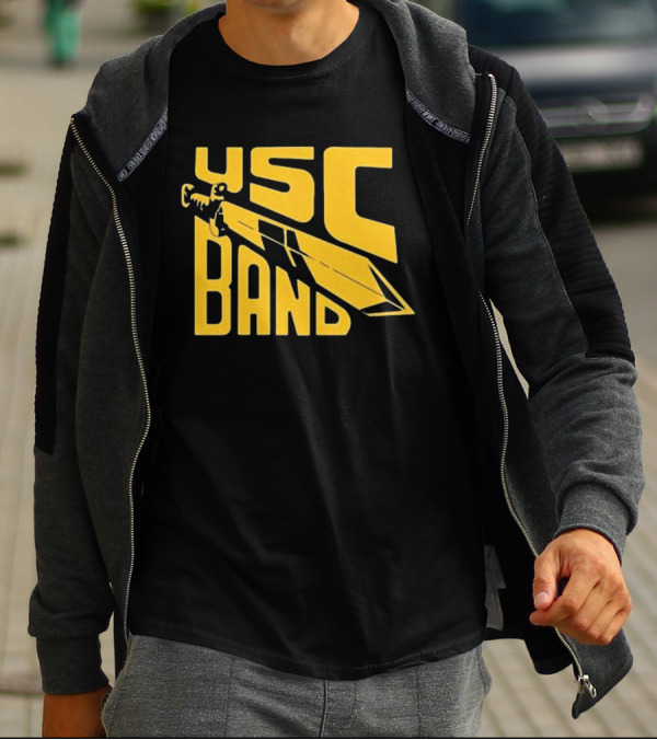 Olivia Rodrigo USC Trojans Band Sword Marching Russell T-Shirt