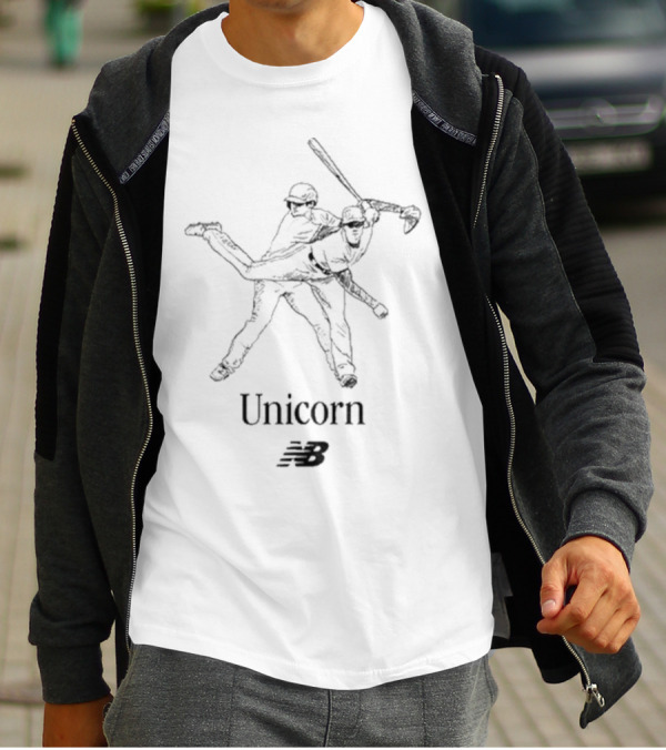 Shohei Ohtani Unicorn Baseball New Balance T-Shirt