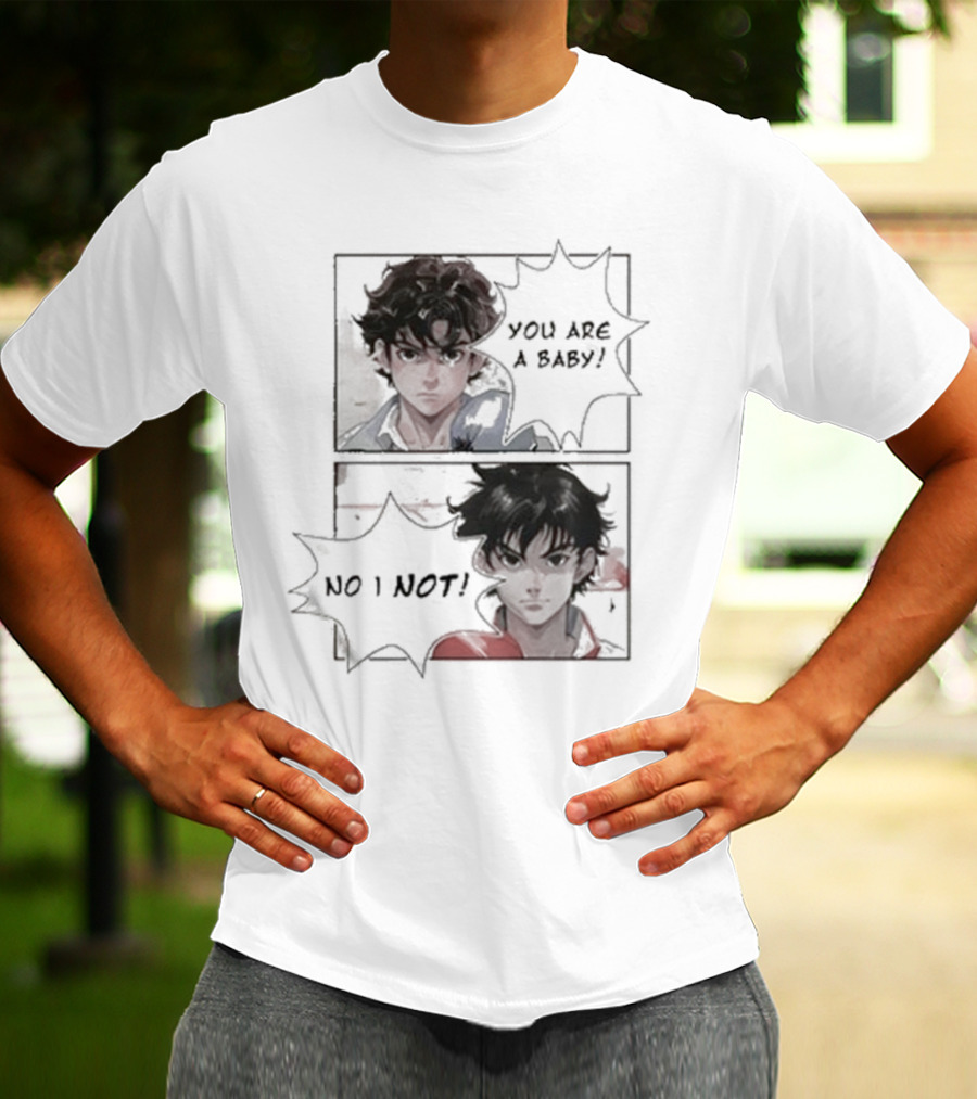 Slushynoobz You Are A Baby No I Not Anime Character Exchange T-Shirt