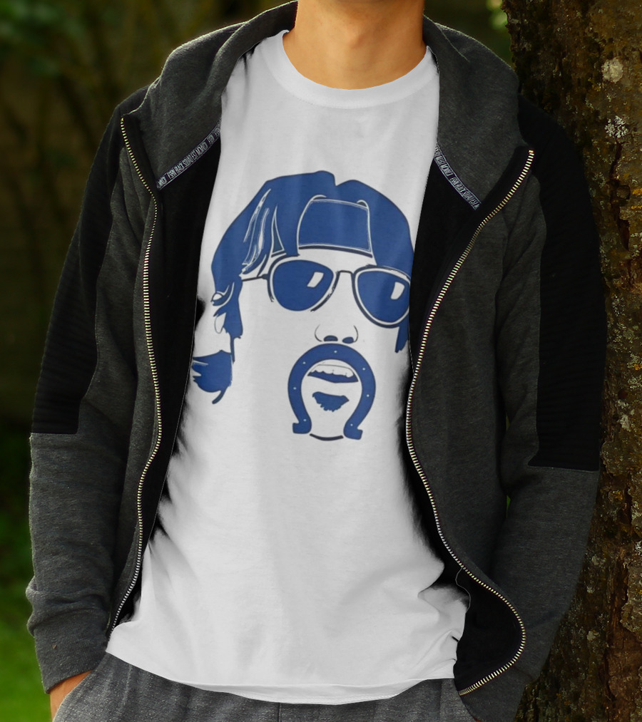 Minshew Mania Mustache Horseshoe Colts T-Shirt