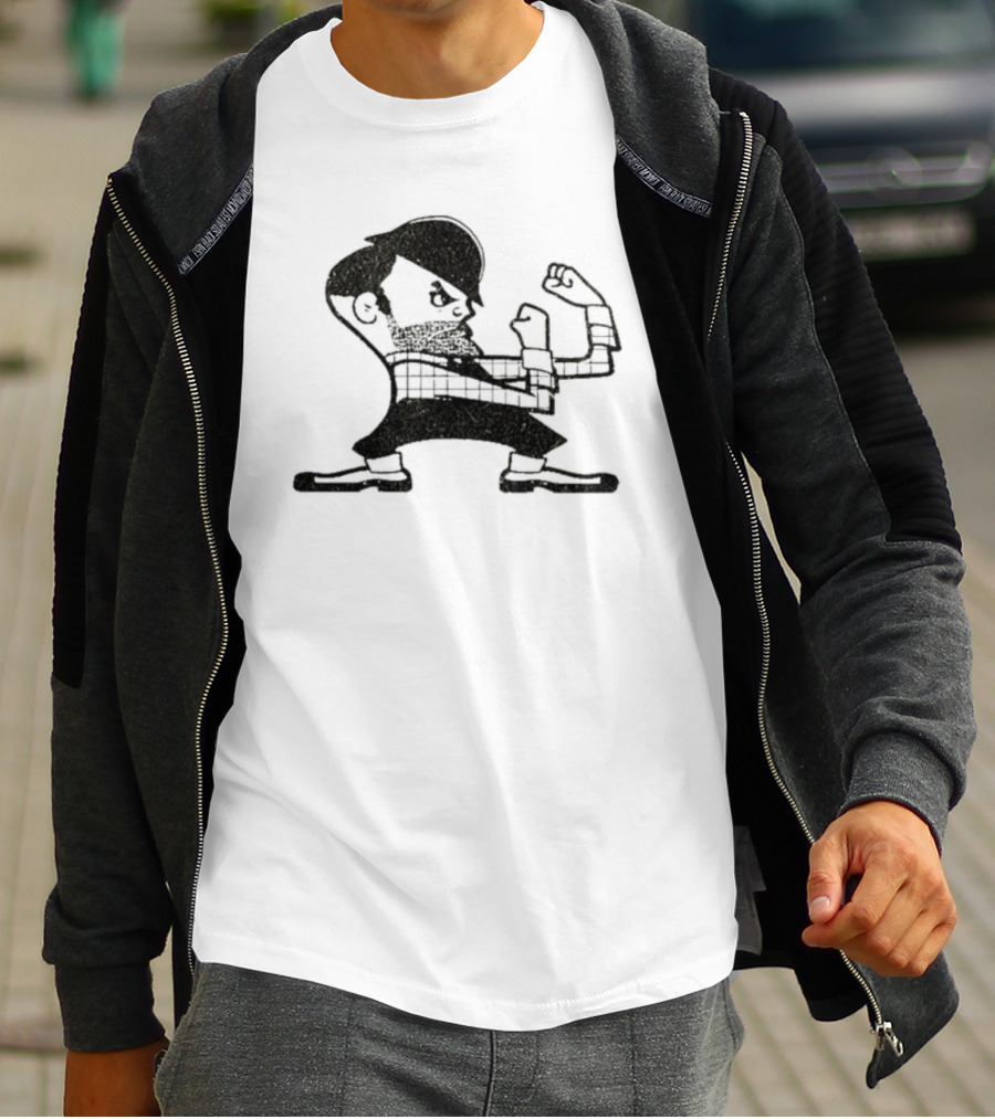 Fighting Mcbeams Vintage Cartoon Boxer Character T-Shirt