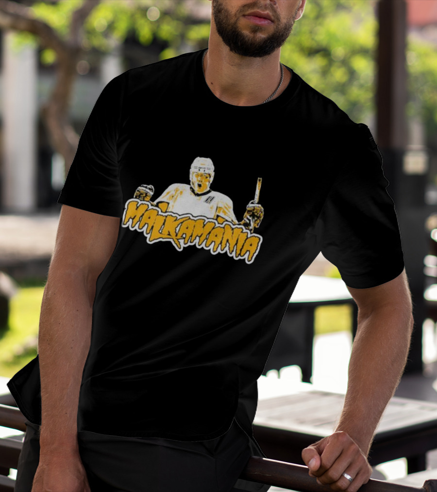 Pittsburgh Penguins Malkamania Hockey Enthusiast T-Shirt