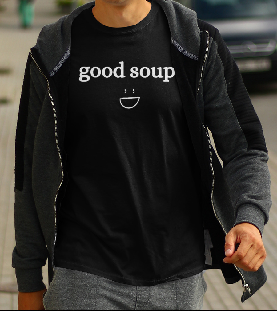 Rosie Jasminericegirl Good Soup Smiley Face T-Shirt