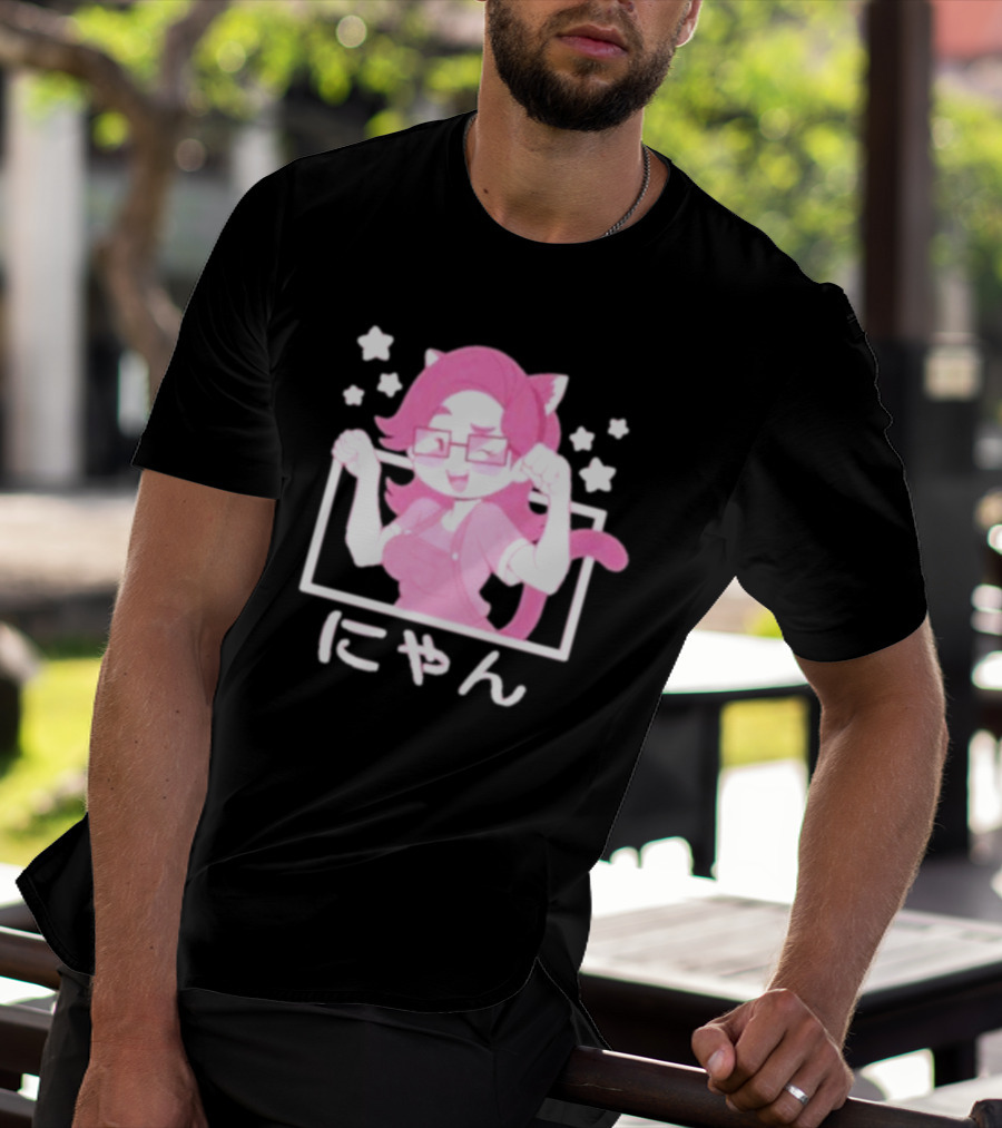 Saberspark Sabie Nyan ゃん Cat Girl Anime T-Shirt