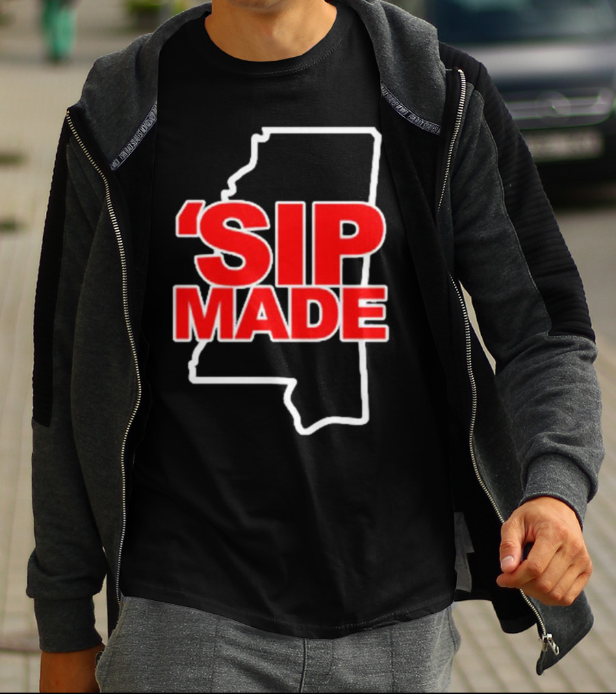 'SIP MADE Mississippi Outline Bolden T-Shirt