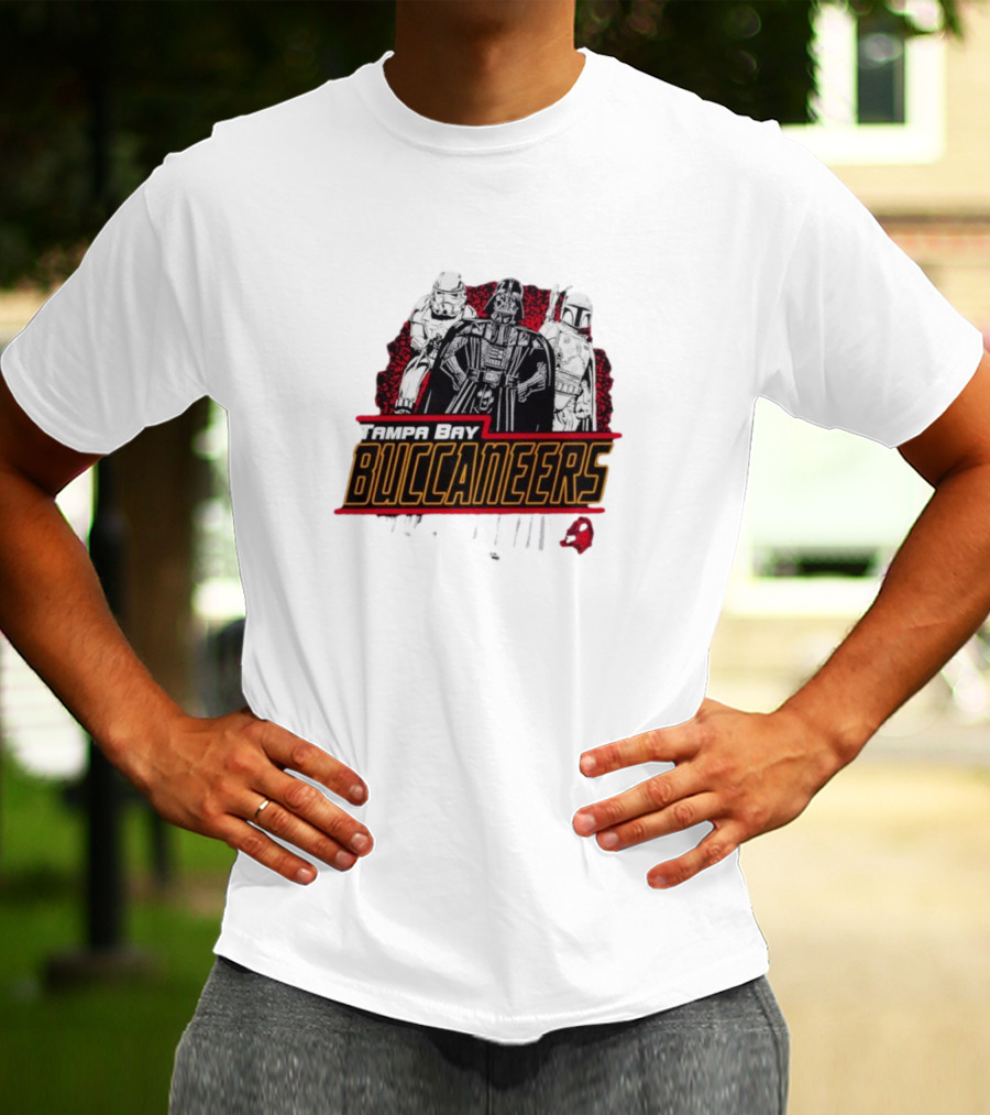Tampa Bay Buccaneers Star Wars Crossover Junk Food T-Shirt