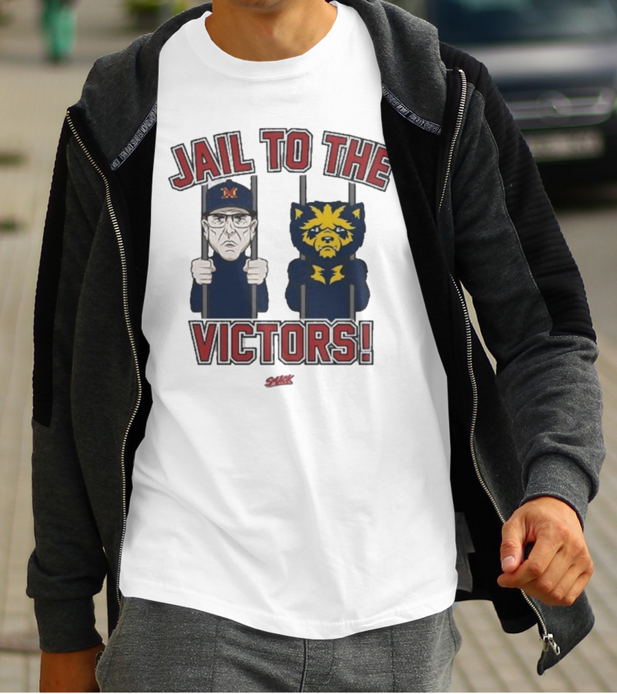 Jail To The Victors Michigan Ohio State College Rivalry T-Shirt